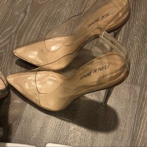 ASOS clear pumps